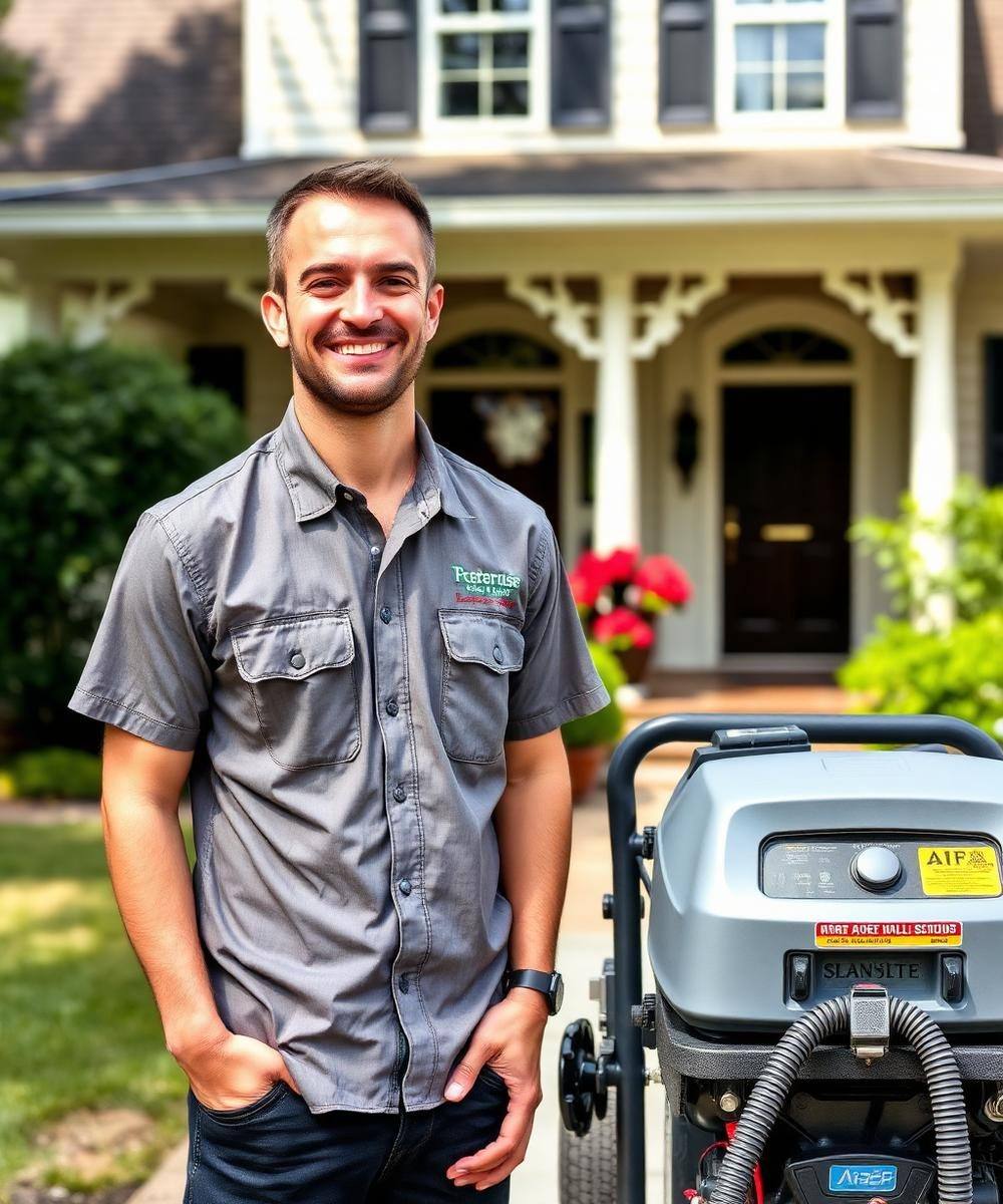 Ryan, owner of Outskirts Softwash in Madison, GA